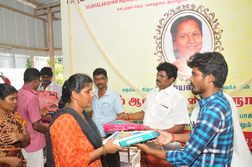 Helping the needy